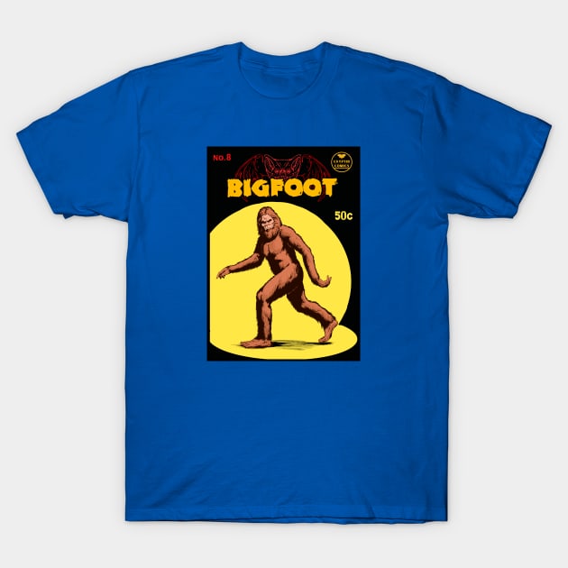 BIGFOOT COMIC T-Shirt by theanomalius_merch